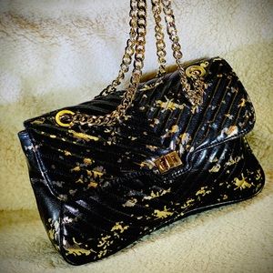 Steve Madden B Colton Gold Handbag